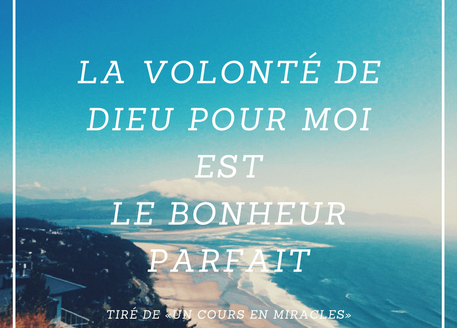 Leçon de «Un Cours en Miracles»